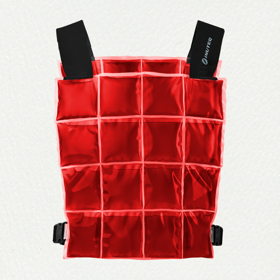 Medisch koelvest voor operaties - rood